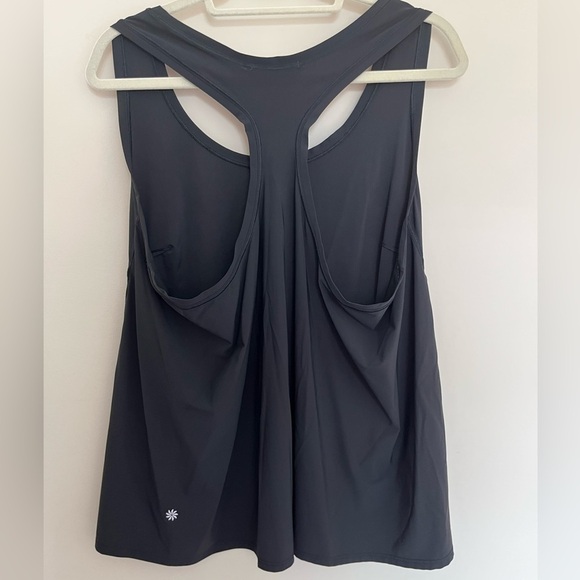 Athleta Black Racerback Lightweight Tank Size 1x - Picture 2 of 7